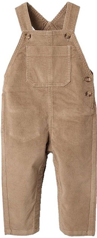 Zippy - 3107444802 - Tuinbroek - Beige - Katoenen Ribstof