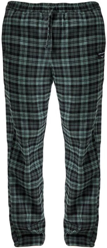 Björn Borg heren core flannel pyjamabroek lumber check groen III