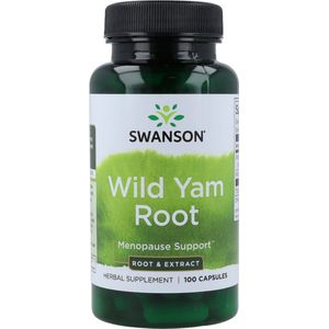 Swanson - Wild Yam Root - 10% diosgenine Extract - 100 capsules