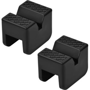 TRANKIELO® - Jack Pad Adapter Set – Rubberen Hoes voor Auto Krik met Sterk Dempingsvermogen – Geschikt voor Mechanica en Onderhoud