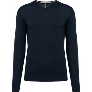 Kariban Ecologische herentrui met V-hals K980 - Navy - XL