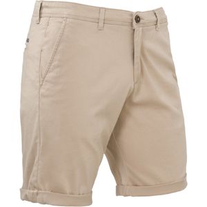 Heren short - bermuda Brams Paris - Oliver E14 - beige - chino - maat 30