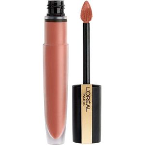 L'Oreal Paris - Rouge Signature - 418 - Empower - Matte Lipstick - Nude - Vloeibare Lippenstift - 7 ml