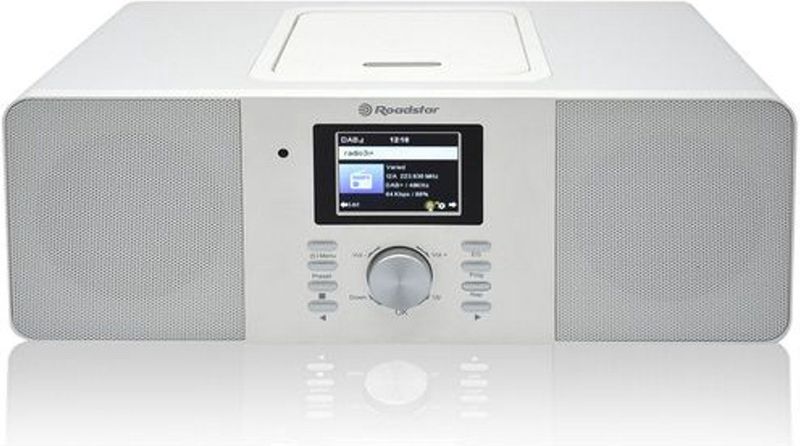Radio internet CD-speler Roadstar IR-540 DBT wit
