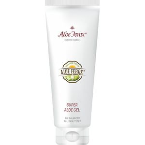 Aloe Ferox Super Gel - Verzorgt de huid medische bestraling en zonnebrand - Jeuk – Littekens - Dagelijkse elasticiteit - 75 ml