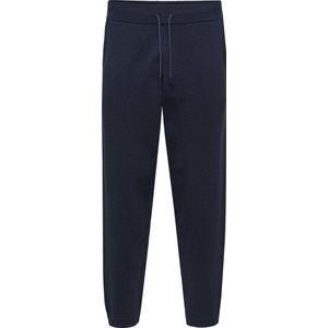 SELECTED HOMME - SLHNIO KNIT SWEAT PANT - Heren Broek - Grijs