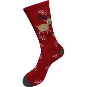 Robin Ruth Kerstsokken mannen maat 41-46 - Kerst - Sokken - Rood
