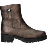 Gabor - Bikerboots - Bruin - Dames - Metallic Afwerking