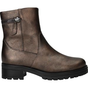 Gabor - Bikerboots - Bruin - Dames - Metallic Afwerking