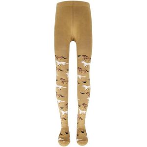 Kindermaillot Beige met Paarden - 92/98