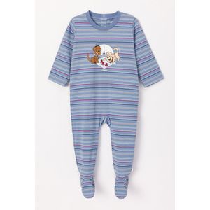 Woody pyjama unisex - streep - labradoodle - 242-10-RBF-S/961 - maat 80