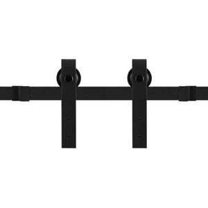GPF schuifdeursysteem Lanka mini zwart 100cm