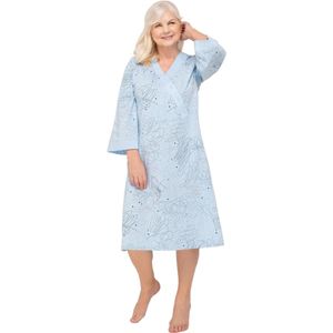Martel Blanka katoenen nachthemd- licht blauw M