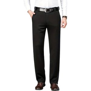 Bovista Pantalon Heren - Chino - Golfbroek - Nette Broek - Elastische Tailleband - Volwassenen - Zwart - XS