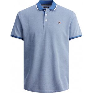 Jack & Jones Polo - Bright Cobalt/REG. W WH - Maat XS