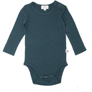 Wollen Romper lange mouwen - Merinowol - Orion Blue 68