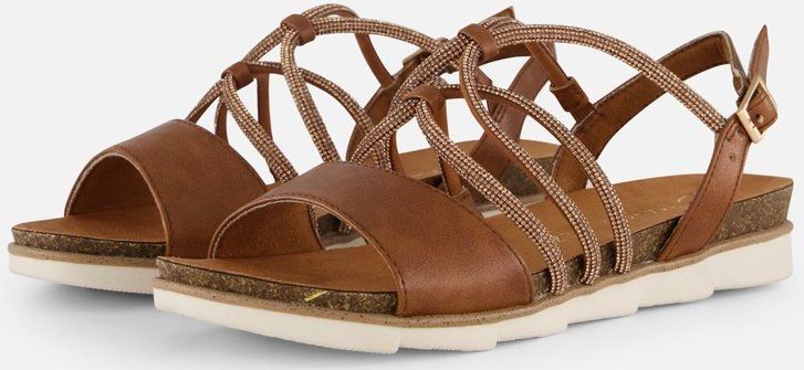 Marco Tozzi Sandalen - Cognac - Synthetisch - Dames