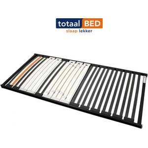 totaalBED - Lattenbodem Medi 1000 - 3 comfortzones - 90x220cm - vlakke bedbodem