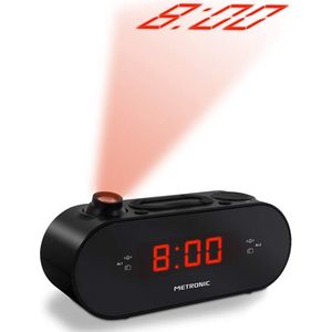 Equivera Wekkerradio Op Netstroom - Klokradio - Wekkerradio - Klokradio Met Wekker - Wekkerradio Dab - Wekker Dab Radio