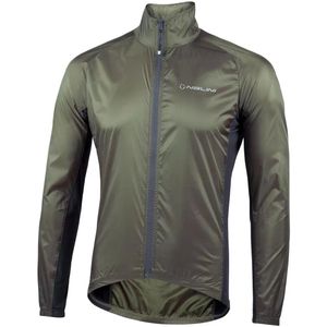 Nalini - Heren - Windjack - Lange mouwen - Fietsjack - Winddicht - waterafstotend - SCIROCCO WIND JKT - ARMY GREEN - M