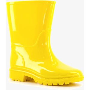 Gele kinder regenlaarzen - Geel - 100% stof- en waterdicht - Maat 30