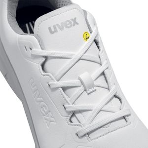 Uvex 1 Sport White Halbschuhe S3 65822 Weiß (65822)-52 (Weite 11)