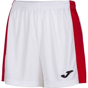 Joma Maxi Short Dames - Wit / Rood | Maat: S