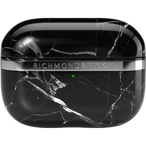 Richmond & Finch Black Marble marmer hoesje voor AirPods Pro - zwart