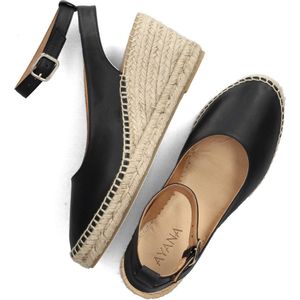 AYANA Yu669 Espadrilles - Zomer Schoenen - Dames - Zwart - Maat 36