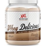 XXL Nutrition - Whey Delicious - Chocolade - Wei Eiwitpoeder met BCAA & Glutamine, Proteïne poeder, Eiwit shake, Whey Protein - 1000 gram