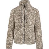 Brunotti Kyoto-Print Vrouwen Fleece | Luipaard Sneeuw