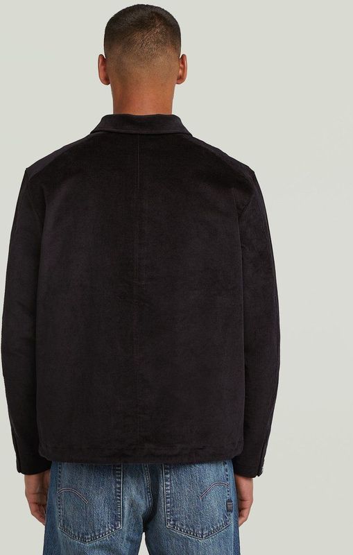 G-STAR cord coach sw jkt, zwart (dk black D27097-E162-6484), XS