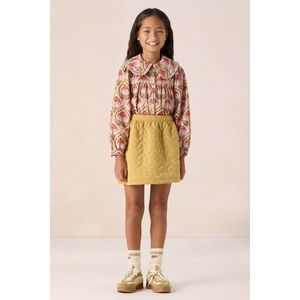 Sissy-Boy - A-lijnrok - Geel - Hoge Taille - Katoen