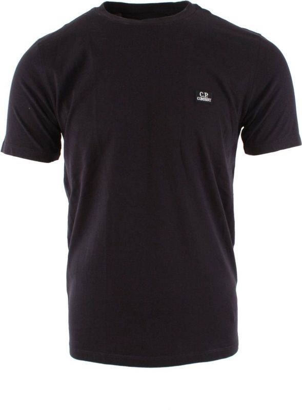 C.p. Company - Tops - Blauw - Katoen - Korte Mouwen