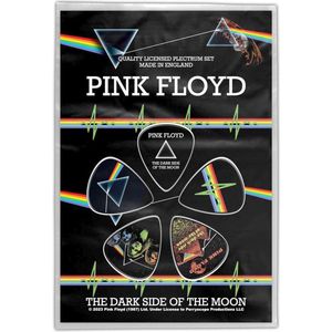 Pink Floyd - Dark Side Of The Moon Plectrum - Set van 5 - Multicolours