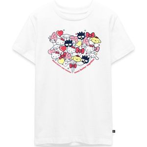 Hello Kitty En Vrienden Ballonnen In Hartvorm Premium T-Shirt Tiener