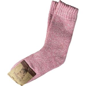 green-goose® Alpaca Damessokken | 1 Paar | Groen | 95% Alpaca Wol | Maat 39-41 | Heerlijk Warm en Rekbaar