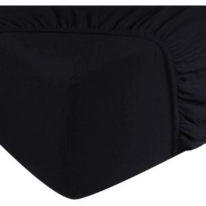 DoubleDry - Hoeslaken - Flanel - Blauw - 100% Katoen - Tweepersoons