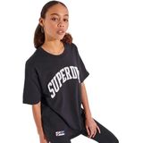 Varsity Arch - T-shirt - Effen - Katoen - Korte Mouwen - Ronde Hals