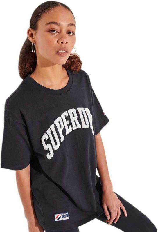 Varsity Arch - T-shirt - Effen - Katoen - Korte Mouwen - Ronde Hals