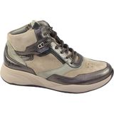 Durea 9778 - Sneaker - Brons/Seppia - Hoge Sneaker - Luxe Suède met Metallic Accenten