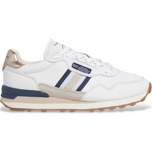 Pepe Jeans - PLS400011 Kingston - Leren Sneakers - Wit - Casual