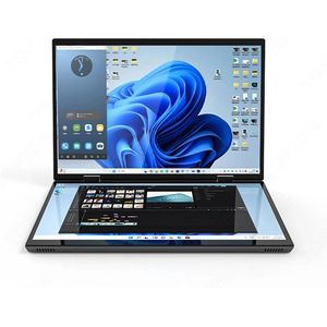 Elementkey TouchMaster Lite – 10.5 Inch Tablet + Laptop In 1 - Intel® Processor N95 12th Gen - 360° Touch Dual Scherm - Windows 11 PRO - 8GB DDR4 RAM - 512GB SSD – Stylus Pen - Zwart