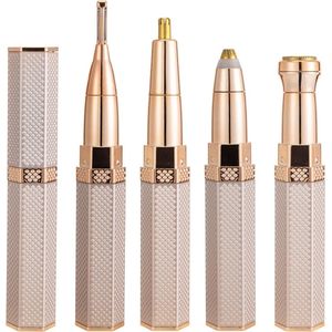 Scheerapparaat - Roze - 4 In 1 Facial Electric Shaver - Volledig Lichaam Epilator - Oplaadbaar