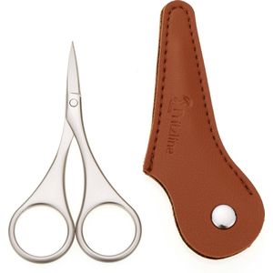 Fritzline Nagelschaar met Leren Hoesje - Nagelverzorging - Nagelknipper - Nagelschaartje - Set - Volwassenen