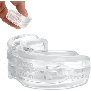 White-Label® Anti Snurk - Snurkbeugel - Anti Snurk Producten - Geschikt Voor Mannen & Vrouwen - Wit