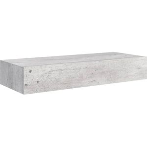 vidaXL-Wandschap-met-lade-60x23,5x10-cm-MDF-betongrijs