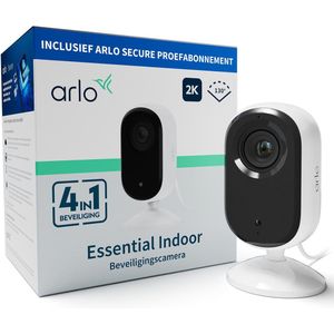 Arlo - Essential 2K - Beveiligingscamera - Binnen - 1 IP-Camera