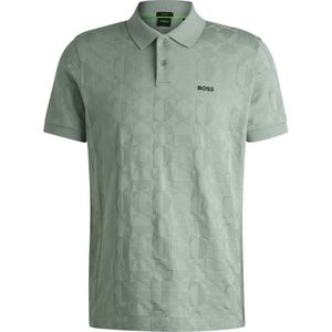 Shirt - Pirax - T-shirt - Katoen - Knoopsluiting, Polokraag, Kwartmouw