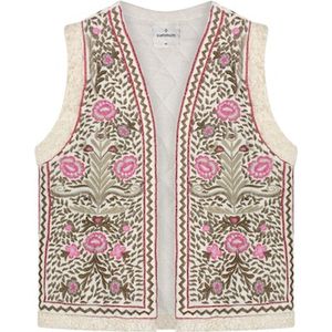 Summum Gebloemd Gilet Multi